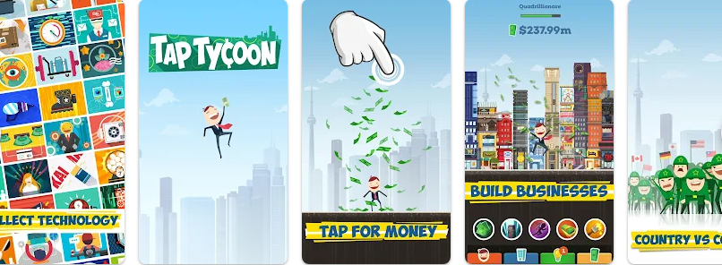 Tap Tycoon【游戏代码】