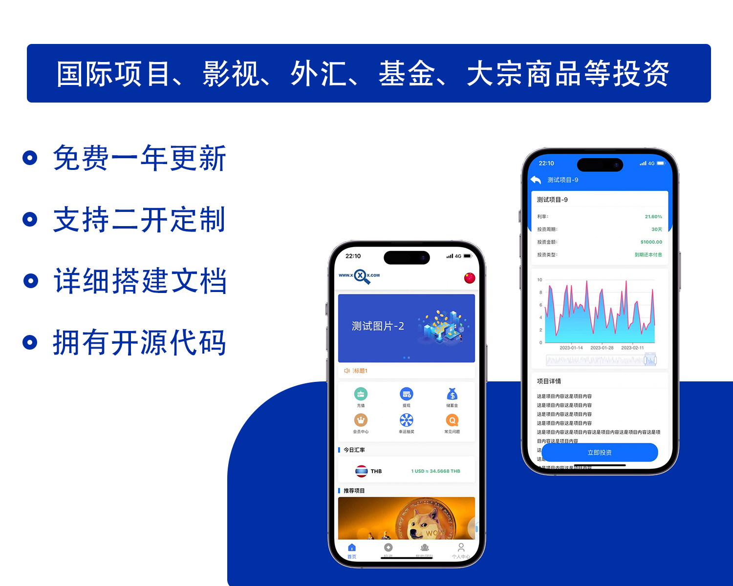 2023国际版理财项目充电宝影视基金外汇金融货币投资USDT多语言14种语言