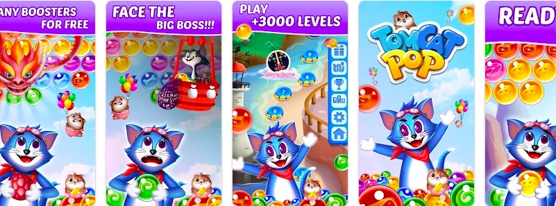 Tomcat Pop: Bubble Shooter【游戏代码】