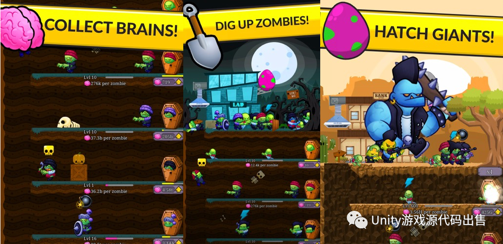 640-2 Zombie Labs Idle Tycoon【游戏代码】