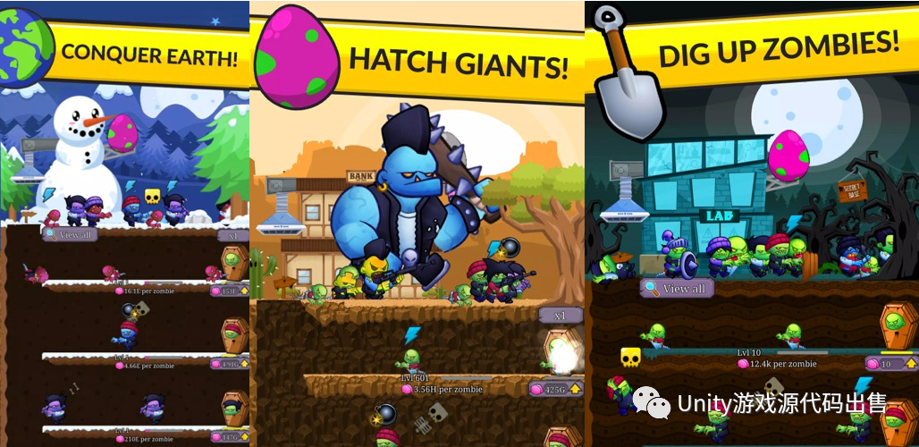 640-1 Zombie Labs Idle Tycoon【游戏代码】