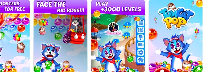Tomcat Pop: Bubble Shooter【游戏代码】