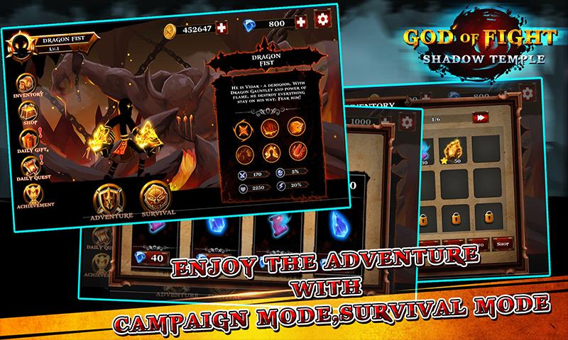 Shadow Temple – Run Of Fight‘’【游戏代码】