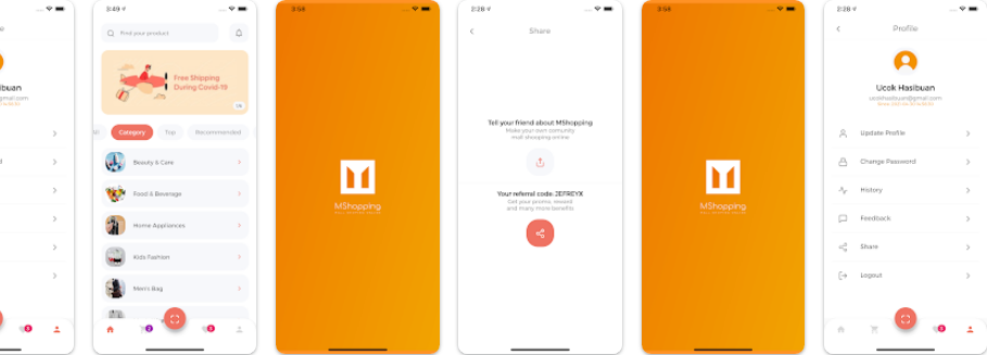 MShopping – Mall Shopping Store【应用商城代码】
