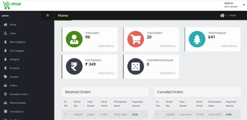 e-shop【电商app代码】
