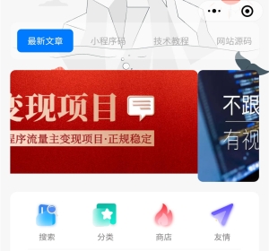 wordpress个人博客小程序带流量主+教程