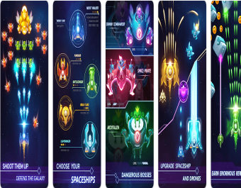 Galaxy Shooter – Arcade Sky Force Battle【游戏代码】